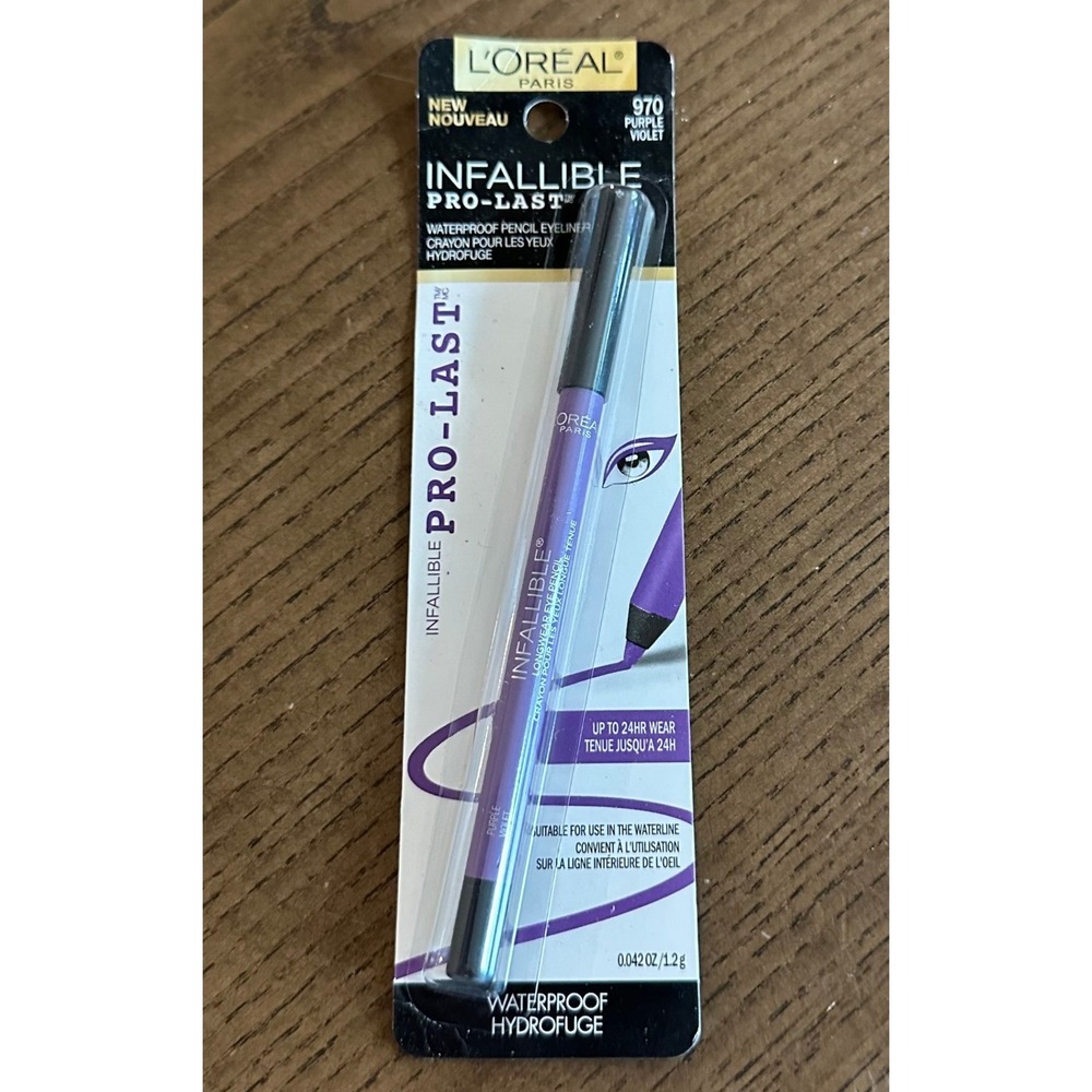 L'Oreal Paris Infallible Pro-Last Waterproof Pencil Eyeliner 970 Purple Violet